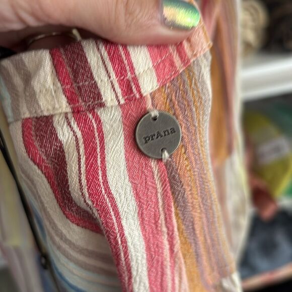 prAna Multicolor Striped Dress FERNIE $99 msrp new with tags - Picture 6 of 8